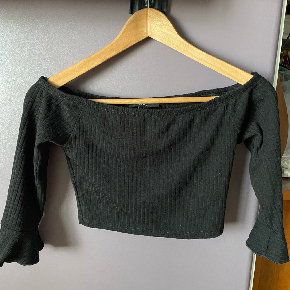 Forever 21 off the shoulder top